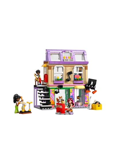 LEGO® Friends Müzik Mağazası ve Daire 42653 - 7 Yaş ve Üzeri Çocuklar için 3 Mini Bebek İçeren Yaratıcı Oyuncak Yapım Seti (483 Parça) LEGO® Friends Müzik Mağazası ve Daire 42653 - 7 Yaş ve Üzeri Çocuklar için 3 Mini Bebek İçeren Yaratıcı Oyuncak Yapım Seti (483 Parça)