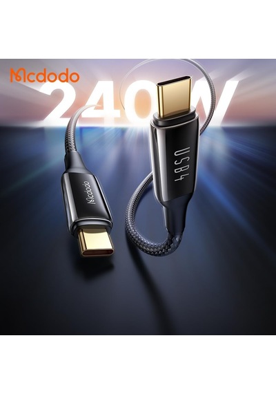 Ca-2990 240w 4.0 Typec Typec Şarj Kablosu Siyah 1.2m
