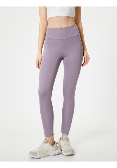 Koton Spor Tayt Slim Fit Normal Bel Lila 4sak40338nk Lila