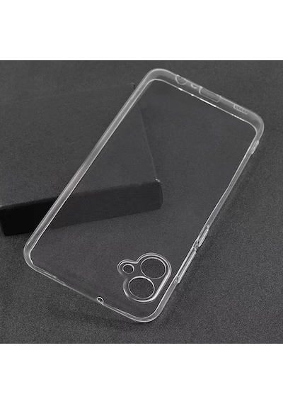 Zore Galaxy Uyumlu A04e Kılıf Msra Süper Silikon Kapak - Renksiz Renksiz