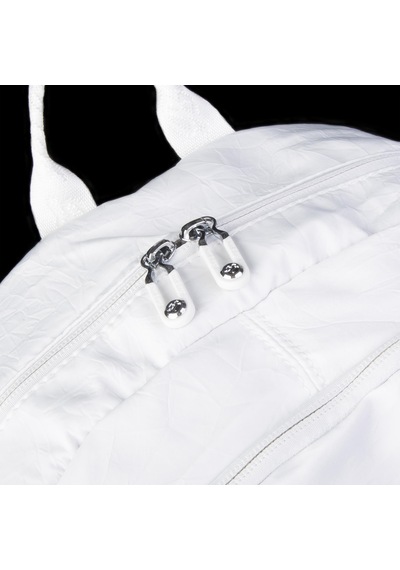 Nas Bag Unisex Büyük Boy Su Geçirmez Waterproof Hafif Sırt Çantası Çok Gözlü Beyaz