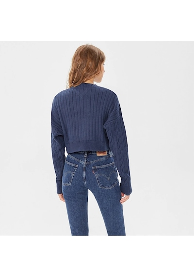 Tommy Hilfiger Tommy Hılfıger Kadın Kazak Dw0dw14261-c87 Dw0dw14261-c87 Lacivert