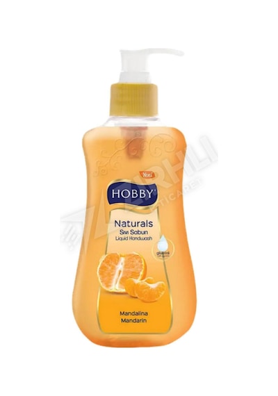 2 Adet Hobby Sıvı Sabun Gls Natural Mandalina 400 Ml