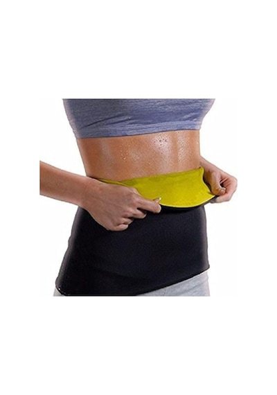 Multiflexpro Giyilebilen Sporcu Termal Sauna Kemer Geçmeli Siyah