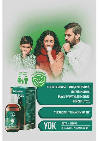 Actıve Plus Tussıplus Srp. 150 Ml