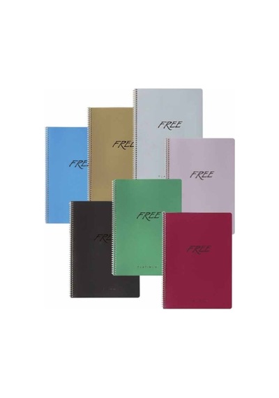 Free Platinum Plastik Kapak Çizgili Defter 80 Yp. 16,5x22,5