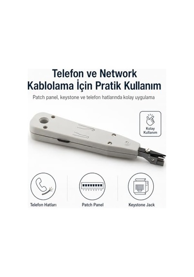 Px-4131a Kep Kep Telefon Krone Pense, Lsa Idc Kablo Çakma Aparatı, Telefon Ve Network Kablo Bağlantı Pensesi, Patch