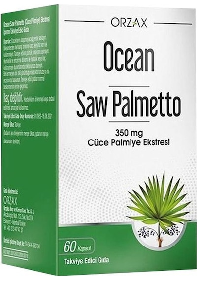 Ocean Saw Palmetto 350 MG 60 Kapsül