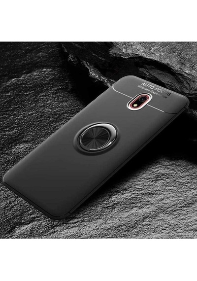 Xiaomi Redmi 8a Kılıf Zore Ravel Silikon Kapak Siyah