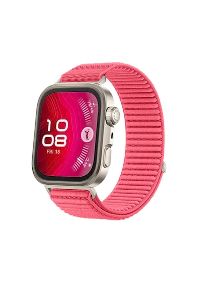 Huawei Watch Fit 4 Pro Uyumlu Krd-144 Hasır Kordon - Siyah
