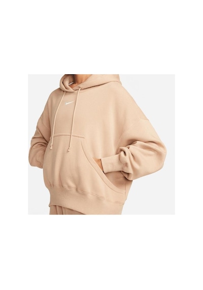 Nike W Nsw Phnx Flc Oos Po Hoodie Dq5858-200 Bej