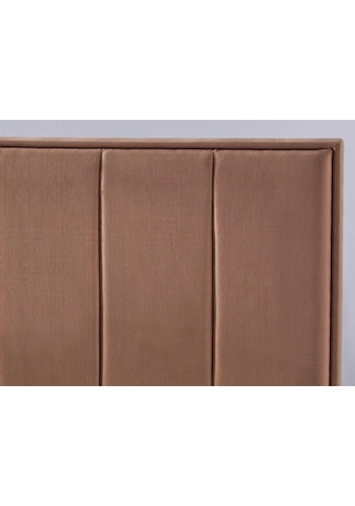 Nironyatak Niron Comfort Başlık 100 Cm Tek Kişilik Yatak Başlığı Sütlü Kahve