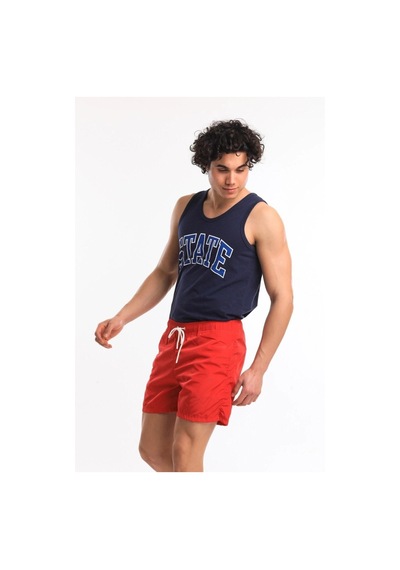 Superfly Swimshort Erkek Kırmızı Şort 21678-17 Siyah