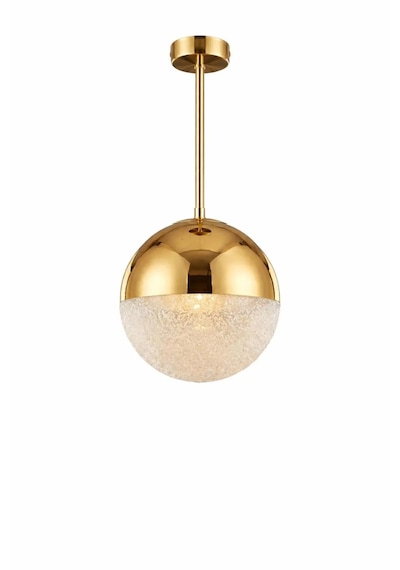 Bohem Aydınlatma Tavana Sıfır Gold 3 Renk Led Modern Top Avize Antre/hol Banyo Avizesi Gold 1