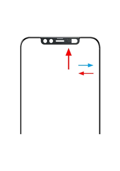 Apple Uyumlu   iPhone 11 Secret Temperli Cam Ekran Koruyucu Siyah