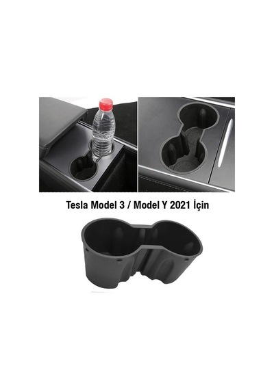 Oto4 Tesla Model 3 Ve Model Y 2021-2022 İçin Araba Bardak Tutucu