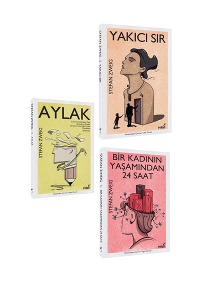 Bir Kadının Yaşamından 24 Saat-aylak-yakıcı Sır-stefan Zweig Set