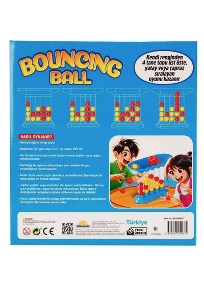 Zıplayan Top Bouncing Ball Kutu Oyunu