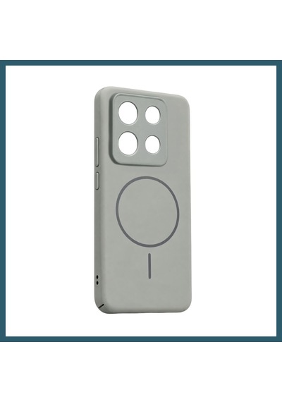 Bezos Redmi Note 13 5g Mika Pc Magsafe Kapak - Gri Ob