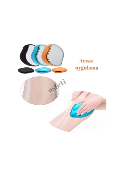 KRİSTAL EPİLATÖR TÜY SİLİCİ ve TÜY ALICI EPİLASYON ALETİ - MOR