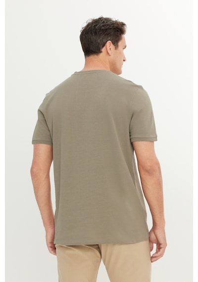 AC&Co / Altınyıldız Classics Erkek Hakı %100 Pamuk Slim Fit Dar Kesim Bisiklet Yaka Tişört Haki AC&Co / Altınyıldız Classics Erkek Hakı %100 Pamuk Slim Fit Dar Kesim Bisiklet Yaka Tişört Haki