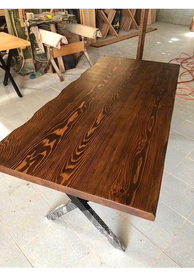 Bintaşmobilya Kütük Masa-140X75.Cm