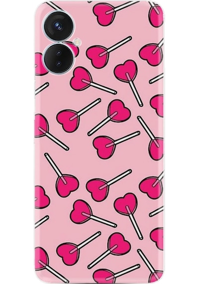 Tecno Camon 19 Neo Kilif Resimli Silikon Heart Lollipop 1414 566403534