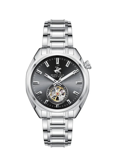 Beverly Hills Polo Club Bp3834x.350 Otomatik Erkek Kol Saati Gri