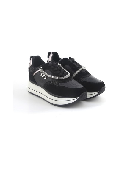 Sneaker Günlük Kadın 9l5534dm Donna Serena 5534dm Varıante 5534 Dm Nero Siyah