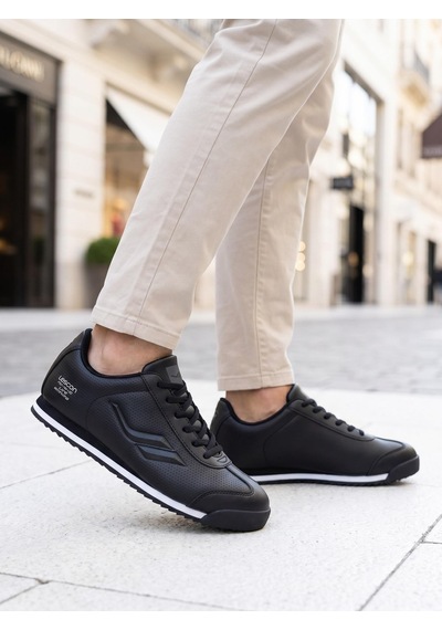 Lescon Winner 10 Siyah Erkek Spor Sneakers