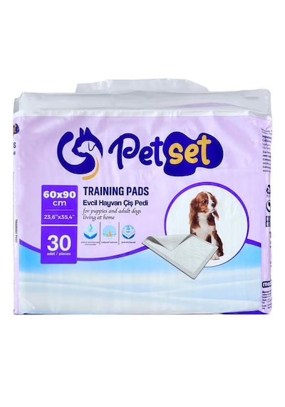 Petset Training Pads Köpek Çiş Pedi 30'lu 60 x 90 CM