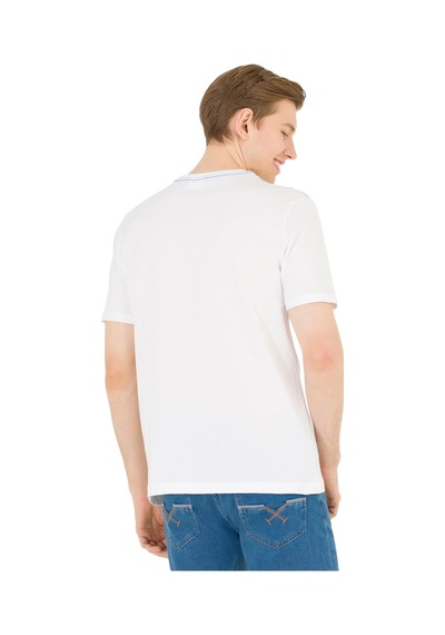 U.S. Polo Assn. Erkek T-shirt 1573174 Beyaz