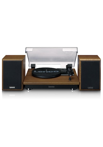 Lenco Ls-100 Wd Bluetoothlu Hoparlörlü Ahşap Pikap Plak Çalar