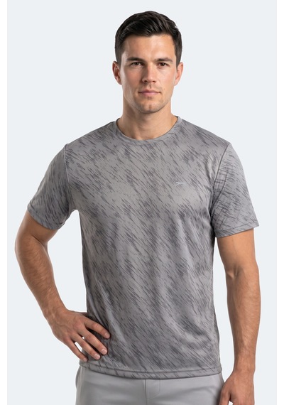 Slazenger Hady I Erkek Koyu Gri Tişört