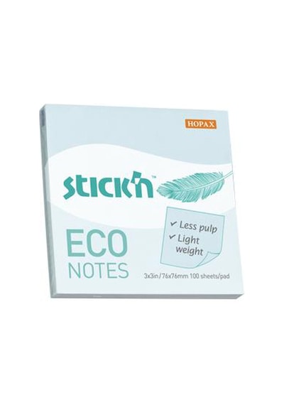 Hopax Stıckn Yapışkanlı Not Kağıdı 100 Yp 76X76 Eco Notes Pastel
