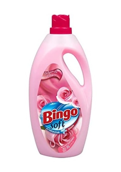 Soft Gülpembe Hipoalerjenik 30 Yıkama Çamaşır Yumuşatıcısı 1 X 3000 Ml 1000'li Set