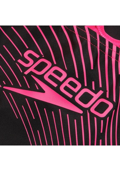 Speedo Medley Logo Kadın Yüzücü Mayosu C-spe813474b2025- Siyah