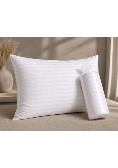 Wova Home Pearl Stripe Çift Kişilik Çarşaf Takımı%90 Pamuk 83 Tel Saten Çizgili Beyaz Lastikli Çarşaf Takımı Diğer