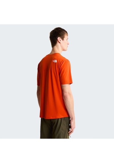 The North Face M 24/7 S/s Tee Logo Graphıc Reg Erkek T-shirt Nf0a8bejg6l1 Lava Red