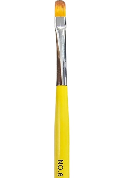 Wien Sentetik Protez Tırnak Jel Fırçası No:6 7mm
