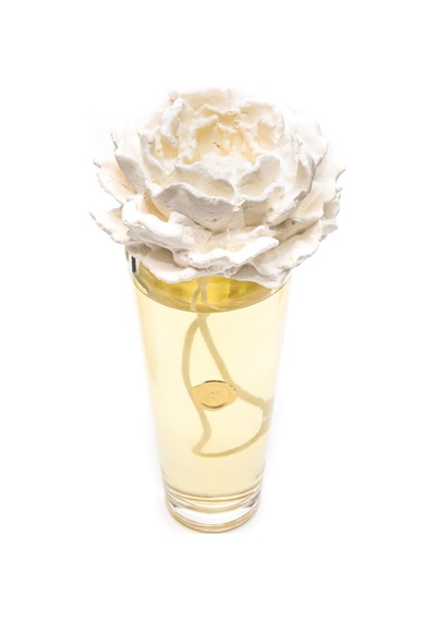 Missi Konik Uzun Cam Şişe Seramik Taşlı White Jasmine Oda Kokusu 400 ML