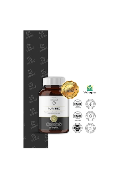 Erbatab Puritex (Kişniş - Spirulina - Brokoli - Klorella) 60 Kapsül