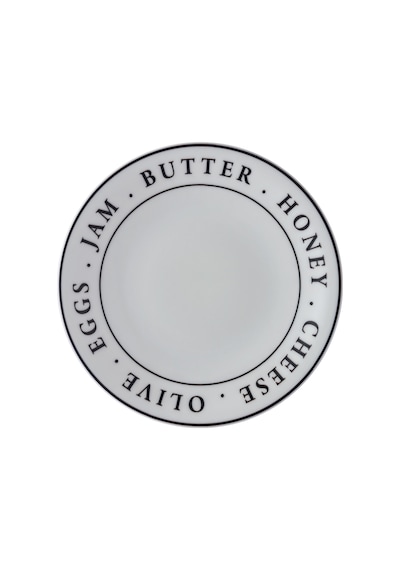 Kütahya Porselen Teos 4 Parça 21 Cm Pasta Tabağı 447018