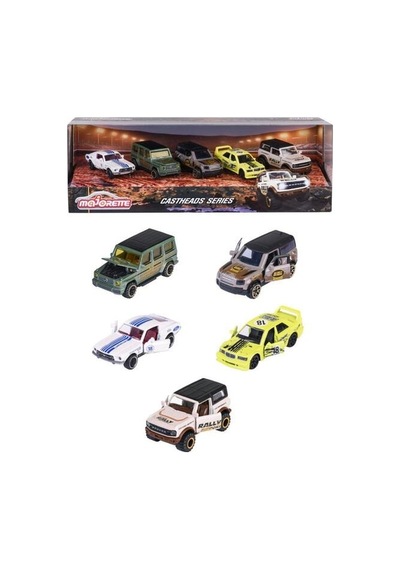 Castheads Serisi 5'li Model Arabalar 8504105002 Çok Renkli