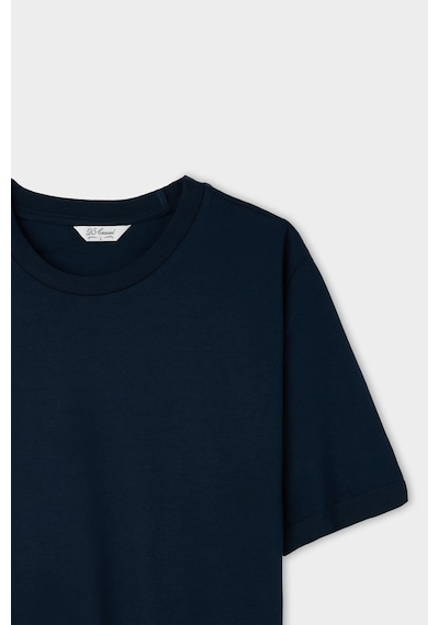 D's Damat Ds Damat Regular Fit Lacivert Modal T-shirt 4hc060102015m 101