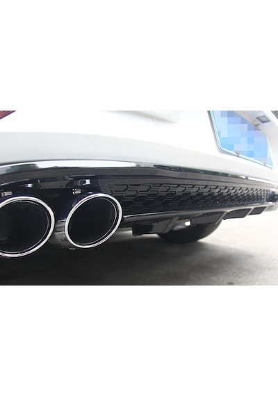 Vw Golf 7.5 Difizör 2018 - 2020 Difüzör Abs Plastik 4 Egzozlu