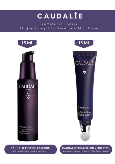 Premier Cru Serisi Yüz Serumu Göz Kremi Orijinal Boy Set