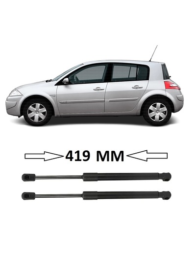Renault Megane 2 Hb 2002-2008 Uyumlu Sağ + Sol Takım Bagaj Amortisörü 2 Adet 419mm 8200051750 Bagaj Amortisörü Renault Megane 2 Hb 2002-2008 Uyumlu Sağ + Sol Takım Bagaj Amortisörü 2 Adet 419mm 8200051750 Bagaj Amortisörü