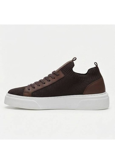 Daytex 1111-1 Erkek Full Triko Neolit Taban Sneaker Kahve Kahverengi