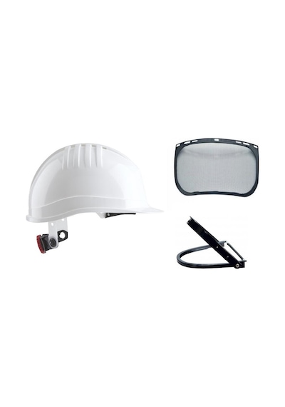 Beyaz Barete Monte Yüz Siperlik Koruma Bbu Sc3000r + Essafe 1253-1220